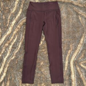 Spyder Compressive Leggings Purple Size Small